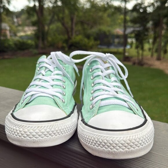 Converse All Star Chuck Taylor’s (Women’s13) (Ocean Mint/White) (Men's:11) - Picture 5 of 12
